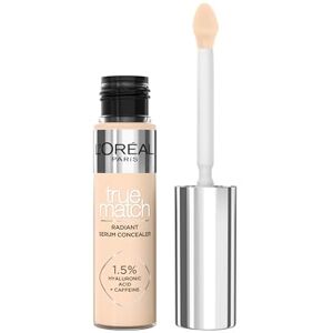 L'Oreal Paris L'Oréal Paris Korektor do naturalnego promieniowania, nawilżający i zmiękczający, makijaż twarzy z kwasem hialuronowym i kofeiną, korektor True Match Radiant Serum 2R, 11 ml L'Oreal Paris L'Oréal Paris Korektor do naturalnego promieniowania, nawilżający i zmiękczający, makijaż twarzy z kwasem hialuronowym i kofeiną, korektor True Match Radiant Serum 2R, 11 ml