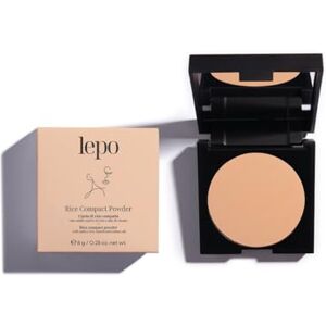 LEPO Rice Compact Powder Kompaktowy puder ryżowy nr 92 Przezroczysty, z rodzimą skrobią ryżową i olejem bawełnianym: idealnie matowa i błyszcząca skóra LEPO Rice Compact Powder Kompaktowy puder ryżowy nr 92 Przezroczysty, z rodzimą skrobią ryżową i olejem bawełnianym: idealnie matowa i błyszcząca skóra