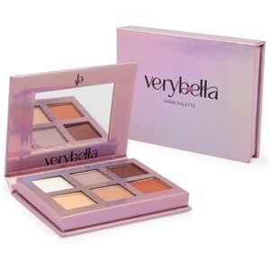 verybella Paleta połysku, opalizujące cienie do powiek, 6 różnych kolorów w ciepłych i jasnych kolorach, w zestawie wygodne lusterko do makijażu verybella Paleta połysku, opalizujące cienie do powiek, 6 różnych kolorów w ciepłych i jasnych kolorach, w zestawie wygodne lusterko do makijażu