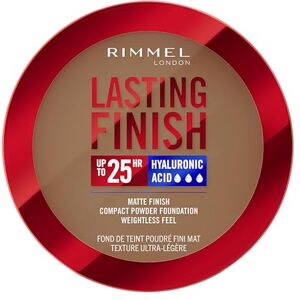 Rimmel London, Lasting Finish 004 Warm Cinnamon, kompaktowy podkład, miękkie wykończenie, matowe wykończenie, pełne krycie, SPF20, wegańska formuła, 7 g Rimmel London, Lasting Finish 004 Warm Cinnamon, kompaktowy podkład, miękkie wykończenie, matowe wykończenie, pełne krycie, SPF20, wegańska formuła, 7 g