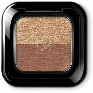 Kiko Milano Bright Duo Eyeshadow Cień do Powiek, 04 Universal Beige/Warm Gold, 1,8 g Kiko Milano Bright Duo Eyeshadow Cień do Powiek, 04 Universal Beige/Warm Gold, 1,8 g