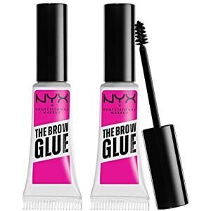 NYX Profesjonalny Makijaż Brwi - Klej do brwi - Zestaw 2 - Przezroczysty NYX Profesjonalny Makijaż Brwi - Klej do brwi - Zestaw 2 - Przezroczysty