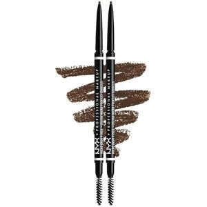 NYX - Micro Brow Pencil - Brązowy - Dual Ended - Brow Pencil NYX - Micro Brow Pencil - Brązowy - Dual Ended - Brow Pencil
