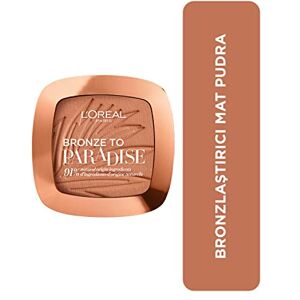 L'Oreal Paris L'Oréal Paris L'Oréal Paris Bronze to Paradise 02 Baby one more tan, puder bronzer dla naturalnego wyglądu brązu z błyszczącymi cząsteczkami L'Oreal Paris L'Oréal Paris L'Oréal Paris Bronze to Paradise 02 Baby one more tan, puder bronzer dla naturalnego wyglądu brązu z błyszczącymi cząsteczkami