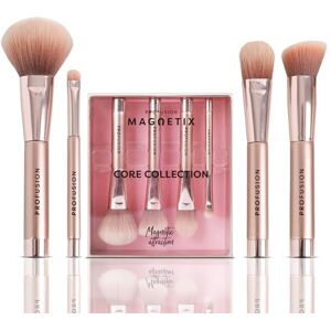 Profusion Cosmetics MAGNETIX CORE COLLECTION Magnetyczny zestaw pędzli do makijażu z magnesem stojak do suszenia pędzli do makijażu metalowy stojak premium puder róż, cień do powiek, korektor, zestaw Profusion Cosmetics MAGNETIX CORE COLLECTION Magnetyczny zestaw pędzli do makijażu z magnesem stojak do suszenia pędzli do makijażu metalowy stojak premium puder róż, cień do powiek, korektor, zestaw