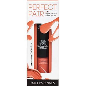 alessandro Perfect Pair 2w1 pomadka do ust i lakier do paznokci Peachy Cinderella, 10 g alessandro Perfect Pair 2w1 pomadka do ust i lakier do paznokci Peachy Cinderella, 10 g