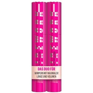 MAYBELLINE New York Lash Sensational Firework Mascara, czarny tusz do rzęs dla maksymalnie długich i dużych rzęs, 2 x 10 ml MAYBELLINE New York Lash Sensational Firework Mascara, czarny tusz do rzęs dla maksymalnie długich i dużych rzęs, 2 x 10 ml