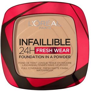 L'Oreal Paris Infaillible 24H Fresh Wear Foundation in a powder Puder matujący 140 9g L'Oreal Paris Infaillible 24H Fresh Wear Foundation in a powder Puder matujący 140 9g