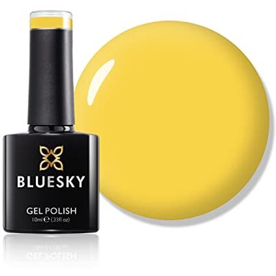 BLUESKY DC51 Lakier Hybrydowy 10 ml, Żółty BLUESKY DC51 Lakier Hybrydowy 10 ml, Żółty