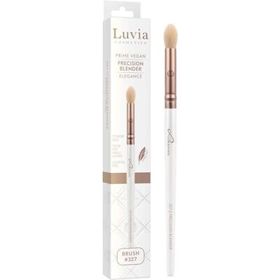 Luvia Cosmetics Luvia profesjonalny pędzel do makijażu, pędzel do cieni do powiek, pędzel do oczu, wegański pędzel kosmetyczny, 327 // Precision Blender Elegance Luvia Cosmetics Luvia profesjonalny pędzel do makijażu, pędzel do cieni do powiek, pędzel do oczu, wegański pędzel kosmetyczny, 327 // Precision Blender Elegance