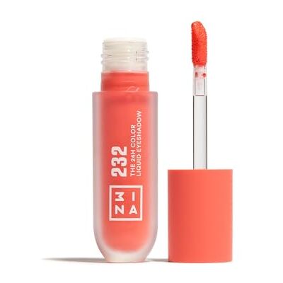3ina MAKEUP The 24H Color Liquid Eyeshadow 232 Gorący koralowy Cień do Powiek w Płynie Długotrwałe noszenie przez 24 godziny Wodoodporna Łatwy w użyciu Vegan Cruelty Free 3ina MAKEUP The 24H Color Liquid Eyeshadow 232 Gorący koralowy Cień do Powiek w Płynie Długotrwałe noszenie przez 24 godziny Wodoodporna Łatwy w użyciu Vegan Cruelty Free
