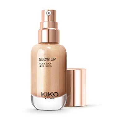 Kiko Milano Glow Up Face And Body Highlighter 01 Metaliczny Rozświetlacz W Płynie Z Formułą No-transfer Kiko Milano Glow Up Face And Body Highlighter 01 Metaliczny Rozświetlacz W Płynie Z Formułą No-transfer