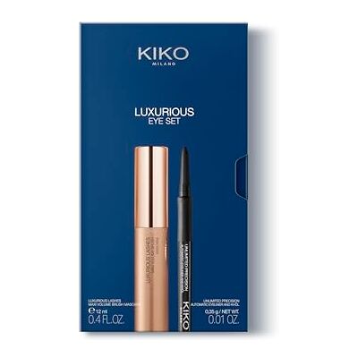 Kiko Milano Luxurious Eye Set, Zestaw Do Makijażu: 1 Tusz Do Rzęs Z Efektem Wymodelowanych Rzęs I 1 Kredka Do Oczu Kiko Milano Luxurious Eye Set, Zestaw Do Makijażu: 1 Tusz Do Rzęs Z Efektem Wymodelowanych Rzęs I 1 Kredka Do Oczu