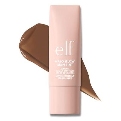 e.l.f. Halo Glow Skin Tint SPF 50 14 Deep Warm e.l.f. Halo Glow Skin Tint SPF 50 14 Deep Warm