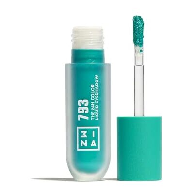 3ina MAKEUP The 24H Color Liquid Eyeshadow 793 TurkusowyCień do Powiek w Płynie Długotrwałe noszenie przez 24 godziny Wodoodporna Łatwy w użyciu Vegan Cruelty Free 3ina MAKEUP The 24H Color Liquid Eyeshadow 793 TurkusowyCień do Powiek w Płynie Długotrwałe noszenie przez 24 godziny Wodoodporna Łatwy w użyciu Vegan Cruelty Free