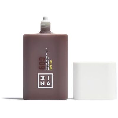 3ina MAKEUP The Every Single Day Foundation SPF 50 609 Bardzo głęboki do neutralnego odcienia skóry podkład filtrem SPF 50 i 2% zawartością Niacynamidu Vegan Cruelty Free 3ina MAKEUP The Every Single Day Foundation SPF 50 609 Bardzo głęboki do neutralnego odcienia skóry podkład filtrem SPF 50 i 2% zawartością Niacynamidu Vegan Cruelty Free