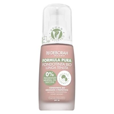 DEBORAH Krem BIO, długotrwały podkład, nr 01, ekstremalne krycie i komfort, z filtrem przeciw zanieczyszczeniom, SPF20-30 ml DEBORAH Krem BIO, długotrwały podkład, nr 01, ekstremalne krycie i komfort, z filtrem przeciw zanieczyszczeniom, SPF20-30 ml