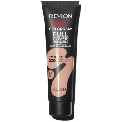 REVLON Colorstay Full Cover Podkład, 220 Natural Beige, 30 ml REVLON Colorstay Full Cover Podkład, 220 Natural Beige, 30 ml
