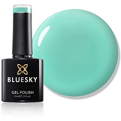 BLUESKY Żelowy lakier do paznokci niebieski malinowy pastelowy 06 wymaga utwardzania pod lampą LED/UV BLUESKY Żelowy lakier do paznokci niebieski malinowy pastelowy 06 wymaga utwardzania pod lampą LED/UV