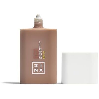 3ina MAKEUP The Every Single Day Foundation SPF 50 606 Opalony do neutralnego odcienia skóry podkład filtrem SPF 50 i 2% zawartością Niacynamidu Vegan Cruelty Free 3ina MAKEUP The Every Single Day Foundation SPF 50 606 Opalony do neutralnego odcienia skóry podkład filtrem SPF 50 i 2% zawartością Niacynamidu Vegan Cruelty Free