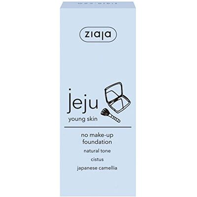 Ziaja Jeju Base De Maquillaje"No Make Up" Tono Natural 30 ml Ziaja Jeju Base De Maquillaje"No Make Up" Tono Natural 30 ml