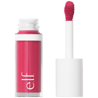 e.l.f. Camo Liquid Blush, długo utrzymujący się płynny róż do wysoko pigmentowanego koloru, zapewnia miękkie, miękkie wykończenie podczas chrztu, wegański i nietestowany na zwierzętach, Comin' In Hot e.l.f. Camo Liquid Blush, długo utrzymujący się płynny róż do wysoko pigmentowanego koloru, zapewnia miękkie, miękkie wykończenie podczas chrztu, wegański i nietestowany na zwierzętach, Comin' In Hot