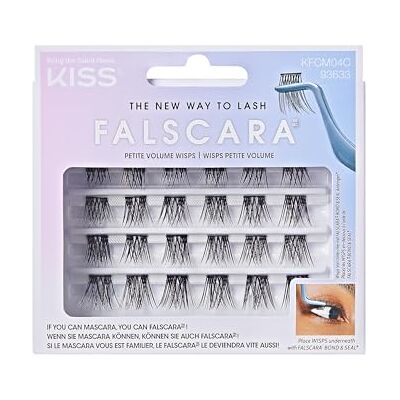 Kiss Falscara Petite Volume Wisps Multipack – Sztuczne Rzęsy Kępki bondingowe – Zestaw Uzupełniający 24 szt. – Metoda pod Rzęsy – Długości 10-14mm Kiss Falscara Petite Volume Wisps Multipack – Sztuczne Rzęsy Kępki bondingowe – Zestaw Uzupełniający 24 szt. – Metoda pod Rzęsy – Długości 10-14mm