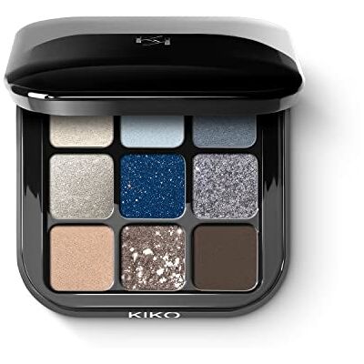 Kiko Milano Glamour Multi Finish Eyeshadow Palette 05 Paleta 9 Cieni do Powiek, o Różnym Wykończeniu Kiko Milano Glamour Multi Finish Eyeshadow Palette 05 Paleta 9 Cieni do Powiek, o Różnym Wykończeniu