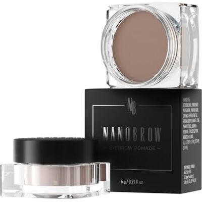 NANOBROW Pomada do brwi Eyebrow Pomade Wodoodporna pomada do brwi o kremowej konsystencji (Medium Brown) NANOBROW Pomada do brwi Eyebrow Pomade Wodoodporna pomada do brwi o kremowej konsystencji (Medium Brown)