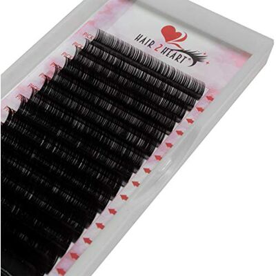 hair2heart Rzęsy Silk Fake Lashes sztuczne rzęsy B-Curl 0,05, 7 mm hair2heart Rzęsy Silk Fake Lashes sztuczne rzęsy B-Curl 0,05, 7 mm