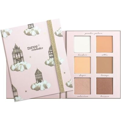 Neve Cosmetics - Paleta Powder Palace 15 g - Paleta makijażu Neve Cosmetics - Paleta Powder Palace 15 g - Paleta makijażu