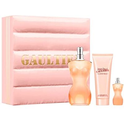 Jean Paul Gaultier Kobiecy zapach marki , Classique woda toaletowa 100 mililitrów, mleko do ciała 75 mililitrów, Miniatura Jean Paul Gaultier Kobiecy zapach marki , Classique woda toaletowa 100 mililitrów, mleko do ciała 75 mililitrów, Miniatura