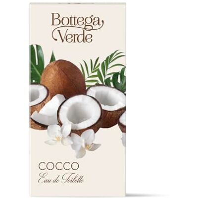 Bottega Verde Kokos, woda toaletowa, 75 ml, perfumy damskie o zapachu kokosowym Bottega Verde Kokos, woda toaletowa, 75 ml, perfumy damskie o zapachu kokosowym