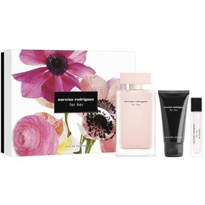 Rodriguez For Her 3-częściowy zestaw perfum damskich Marka: EAN: 3423222107895 Rodriguez For Her 3-częściowy zestaw perfum damskich Marka: EAN: 3423222107895