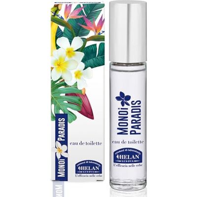Helan Monoi Paradis – Eau de Toilette dla kobiet, owocowo-kwiatowa i egzotyczna z bananem, monoi, jaśminem i fasolą tonka, świeża i otulająca – 10 ml Helan Monoi Paradis – Eau de Toilette dla kobiet, owocowo-kwiatowa i egzotyczna z bananem, monoi, jaśminem i fasolą tonka, świeża i otulająca – 10 ml