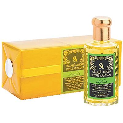Swiss Arabian Sandalia Green For Unisex 3,2 uncji Perfumy Oil Swiss Arabian Sandalia Green For Unisex 3,2 uncji Perfumy Oil