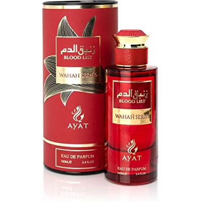 AYAT PERFUMES Wahah Series BLOOD LILY 100 ml orientalny zapach z naszą serią zapachów inspirowaną Oazami Wyprodukowano w Dubaju dla mężczyzn i kobiet, egzotyczny aromat arabskiej pustyni AYAT PERFUMES Wahah Series BLOOD LILY 100 ml orientalny zapach z naszą serią zapachów inspirowaną Oazami Wyprodukowano w Dubaju dla mężczyzn i kobiet, egzotyczny aromat arabskiej pustyni