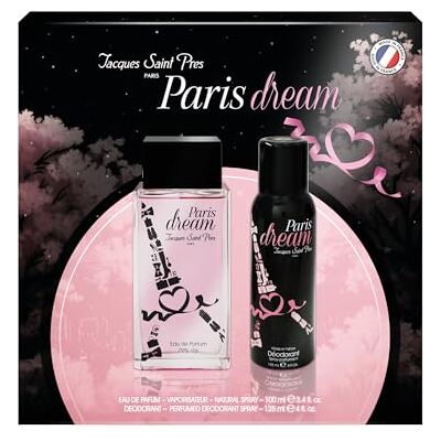 Ulric de Varens Jacques Saint Pres Coffret Paris Dream Eau de Parfum 100 ml + Dezodorant 125 ml Ulric de Varens Jacques Saint Pres Coffret Paris Dream Eau de Parfum 100 ml + Dezodorant 125 ml