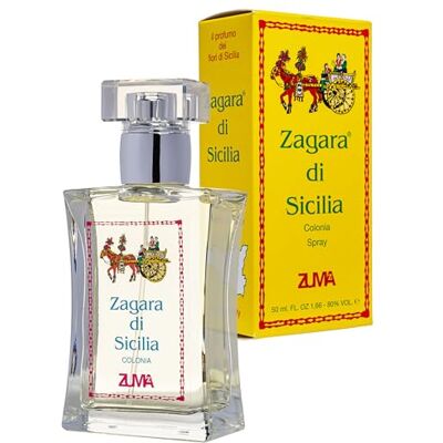 ZUMA Perfumy Zapach Zagara by Sycylia Kolonia Unisex Kwiatowy Zapach Spray Unikalne emocje Neroli i Nuty Kwiatowe Wyprodukowano we Włoszech (Zagara di Sicilia 50 ml) ZUMA Perfumy Zapach Zagara by Sycylia Kolonia Unisex Kwiatowy Zapach Spray Unikalne emocje Neroli i Nuty Kwiatowe Wyprodukowano we Włoszech (Zagara di Sicilia 50 ml)