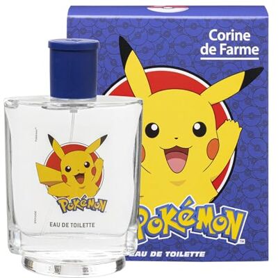 Corine de Farme , Pokemon woda toaletowa 50 ml świeży i elektryzujący zapach dla dzieci nuty jaśminu, jabłka, ananasa, mięty idealny zapach dla chłopców odpowiedni do każdego rodzaju skóry Corine de Farme , Pokemon woda toaletowa 50 ml świeży i elektryzujący zapach dla dzieci nuty jaśminu, jabłka, ananasa, mięty idealny zapach dla chłopców odpowiedni do każdego rodzaju skóry