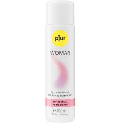 pjur WOMAN lubrykant dla kobiet na bazie silikonu dla podniecającego seksu i dłuższej zabawy optymalny dla skóry wrażliwej (100ml) pjur WOMAN lubrykant dla kobiet na bazie silikonu dla podniecającego seksu i dłuższej zabawy optymalny dla skóry wrażliwej (100ml)