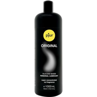 pjur ORIGINAL lubrykant silikonowy premium długotrwałe nawilżenie bez efektu lepkości- bardzo wydajny nadaje się do stosowania z prezerwatywami (1.000ml) pjur ORIGINAL lubrykant silikonowy premium długotrwałe nawilżenie bez efektu lepkości- bardzo wydajny nadaje się do stosowania z prezerwatywami (1.000ml)