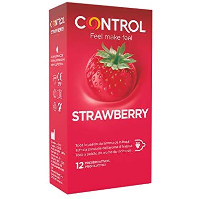 CONTROL Prezerwatywy truskawkowe. 12 sztuk prezerwatyw Pasja aromatu truskawek, smarowane, bezpieczne Ciesz się prezerwatywami z idealnym dopasowaniem, aby zapewnić bezpieczny związek. CONTROL Prezerwatywy truskawkowe. 12 sztuk prezerwatyw Pasja aromatu truskawek, smarowane, bezpieczne Ciesz się prezerwatywami z idealnym dopasowaniem, aby zapewnić bezpieczny związek.