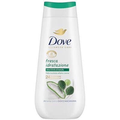 Dove Nawilżający żel pod prysznic, nawilżający do mycia pod prysznic, łagodna formuła mikrobiologiczna skóry, z roślinnymi środkami nawilżającymi, bez siarczanów SLES, żel pod prysznic dla mężczyzn i Dove Nawilżający żel pod prysznic, nawilżający do mycia pod prysznic, łagodna formuła mikrobiologiczna skóry, z roślinnymi środkami nawilżającymi, bez siarczanów SLES, żel pod prysznic dla mężczyzn i