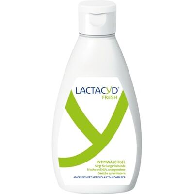Lactacyd Fresh żel do mycia intymnego – żel pod prysznic o dopasowanym pH i naturalnym kwasie L-mlekowym – ochrona przed zapachami – codzienna pielęgnacja intymna – testowany klinicznie i potwierdzony Lactacyd Fresh żel do mycia intymnego – żel pod prysznic o dopasowanym pH i naturalnym kwasie L-mlekowym – ochrona przed zapachami – codzienna pielęgnacja intymna – testowany klinicznie i potwierdzony
