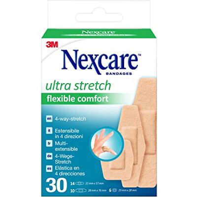 Nexcare Comfort 360 plastry różne 30 szt Nexcare Comfort 360 plastry różne 30 szt