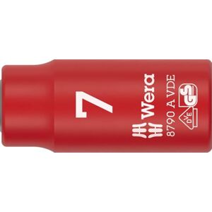 Wera Klucz nasadowy 8790 A VDE Zyklop, izolowany, 1/4", 7 x 41 mm Wera Klucz nasadowy 8790 A VDE Zyklop, izolowany, 1/4", 7 x 41 mm