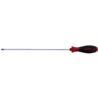 Wiha Wkrętak SoftFinish® Phillips z okrągłym ostrzem (03739) PH2 x 300 mm ergonomiczny uchwyt do mocnego obracania, wszechstronny do zastosowań przemysłowych i rzemieślniczych Wiha Wkrętak SoftFinish® Phillips z okrągłym ostrzem (03739) PH2 x 300 mm ergonomiczny uchwyt do mocnego obracania, wszechstronny do zastosowań przemysłowych i rzemieślniczych