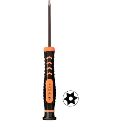 TECKMAN Śrubokręt Torx T8, TR8 Torx śrubokręt zabezpieczający do MacBooka, HDD, PS3, PS4, Xbox One i Xbox 360 naprawa TECKMAN Śrubokręt Torx T8, TR8 Torx śrubokręt zabezpieczający do MacBooka, HDD, PS3, PS4, Xbox One i Xbox 360 naprawa