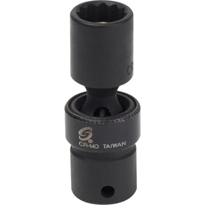 Sunex 808zuMMG 1/4-calowy napęd 8 mm 12-punktowe magnetyczne uniwersalne gniazdo udarowe Sunex 808zuMMG 1/4-calowy napęd 8 mm 12-punktowe magnetyczne uniwersalne gniazdo udarowe